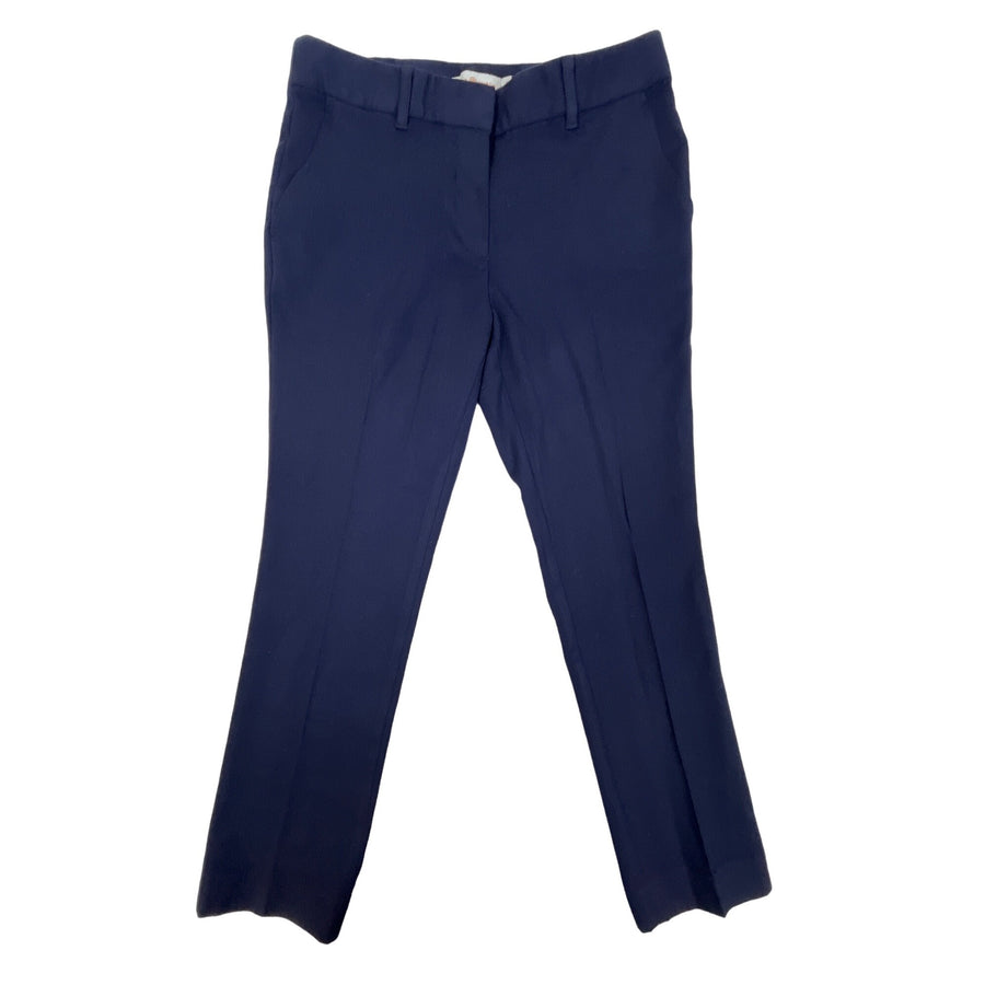 Tory Burch Women's Blue Wool Dress Pants Sz 4