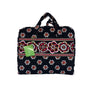 Vera Bradley Women’s Black Floral Hanging Organizer With Clear Pockets Sz M