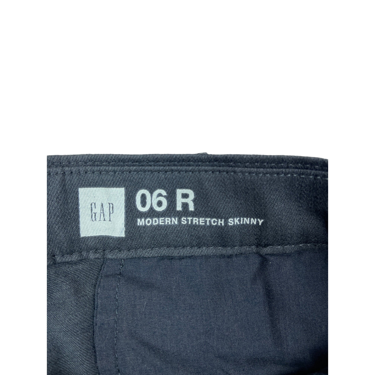 Gap Modern Stretch Skinny Jeans 06R Black Cotton Blend New