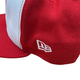 New Era 59Fifty Red & White Baseball Hat With W Logo