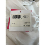 Kate Spade New York White Mrs. Embroidered Initials Bathrobe Sz L/XL - New