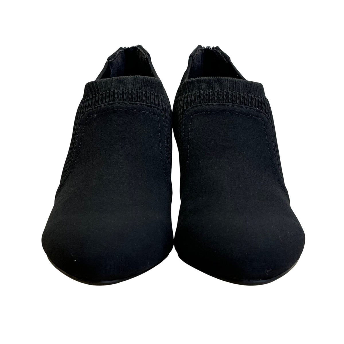 LifeStride Women’s Black Fabric Upper Ankle Shoes Gia Micron Booties Size 8M
