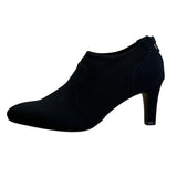 LifeStride Women’s Black Fabric Upper Ankle Shoes Gia Micron Booties Size 8M