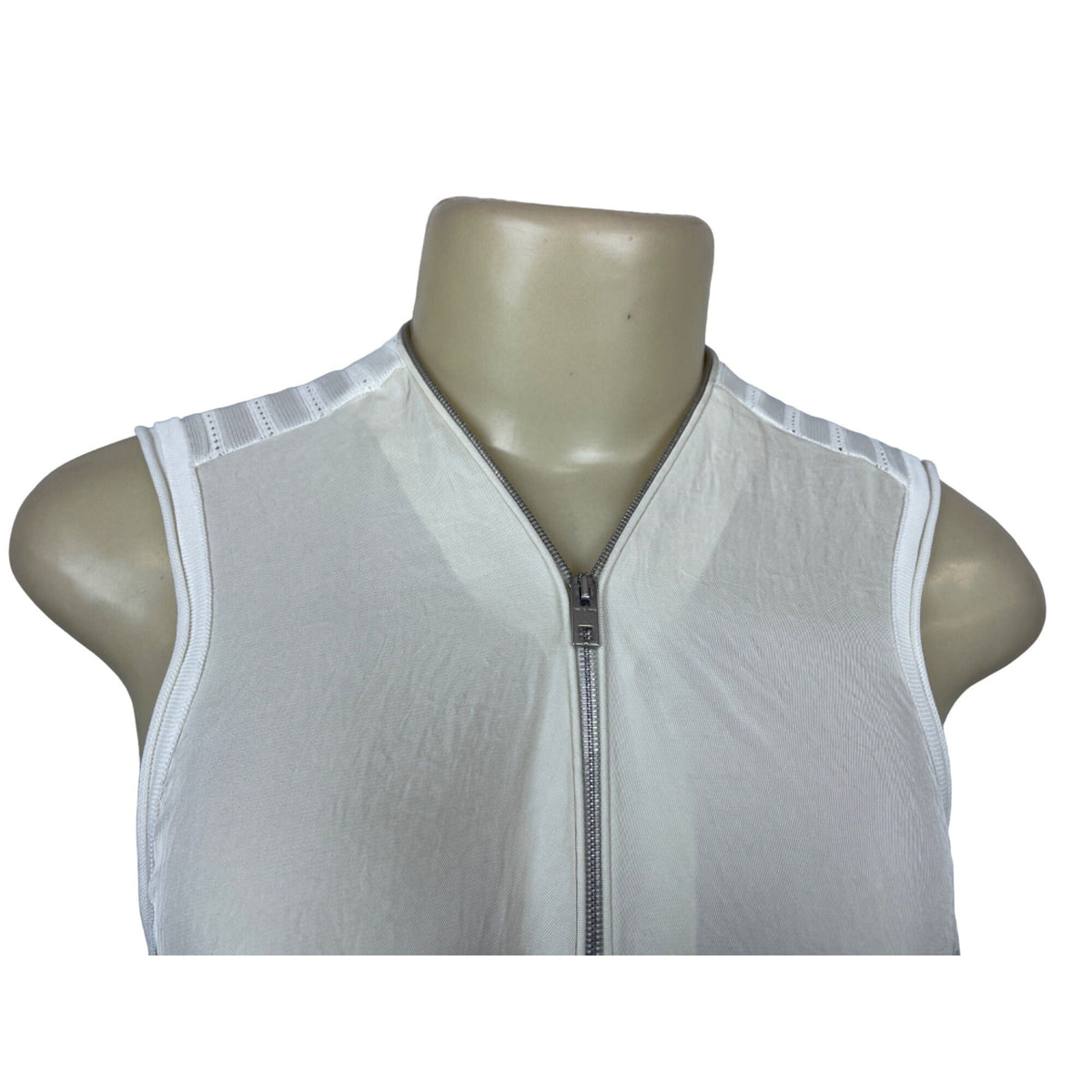Rag & Bone Women's Light Beige Sleeveless Blouse Sz L/G