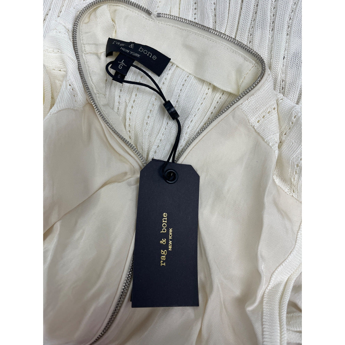 Rag & Bone Women's Light Beige Sleeveless Blouse Sz L/G