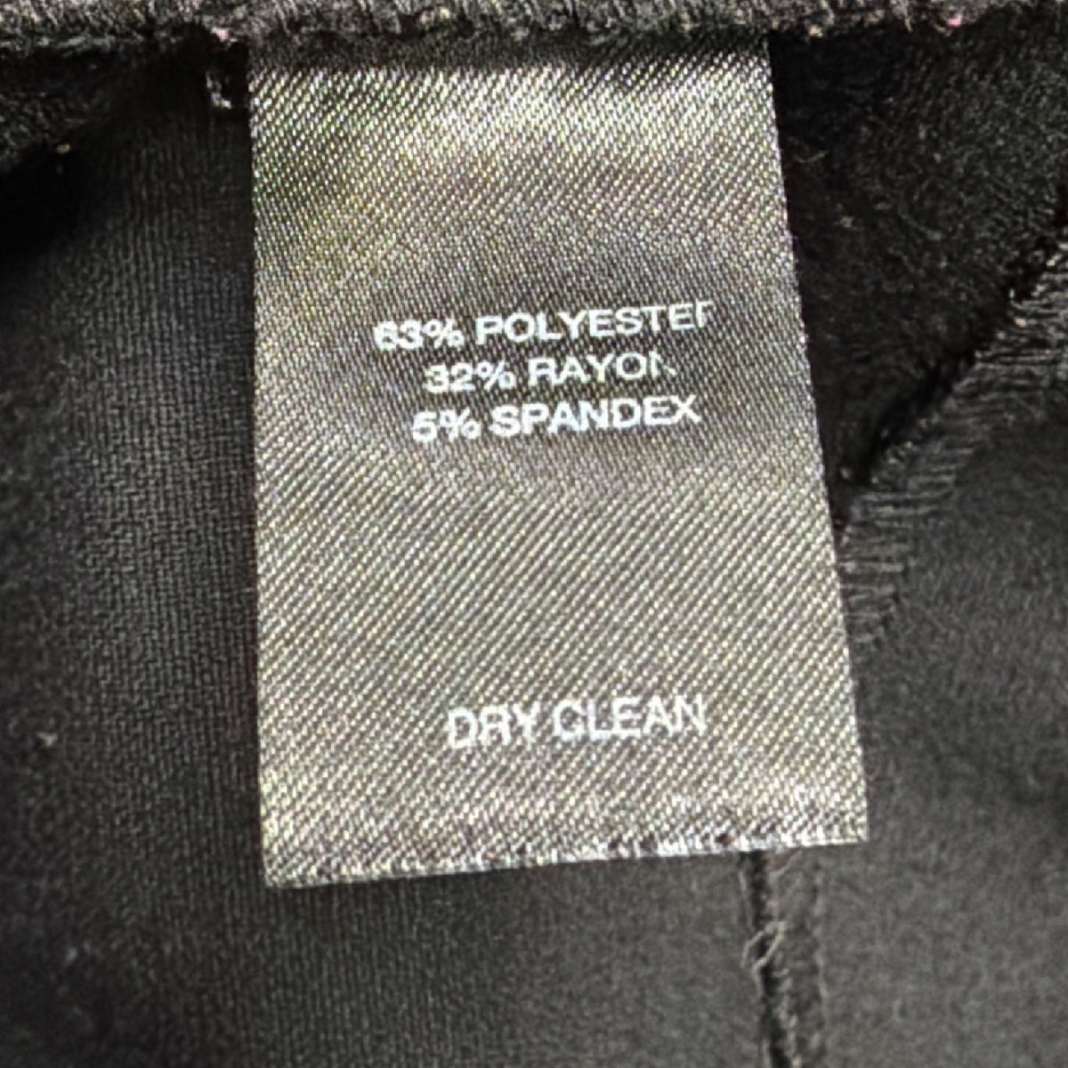 White House Black Market Womens Black Polyester Blend Fitted Blazer Jacket Sz 6