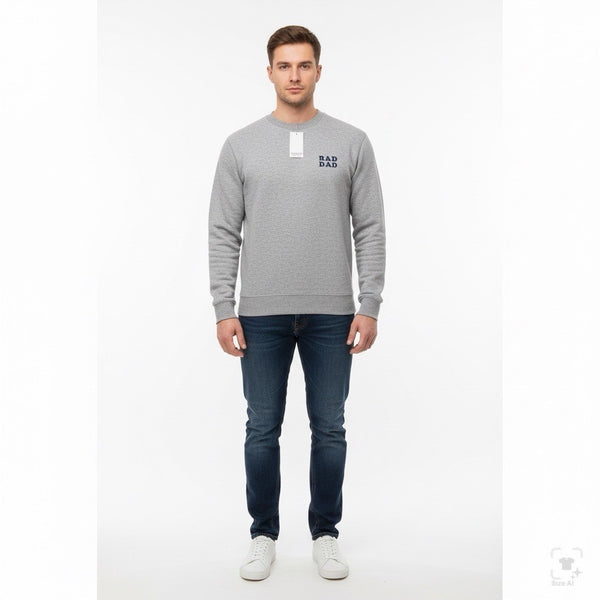 Sub_Urban Riot Men Gray/Polyester Crewneck Sweater Size S- New