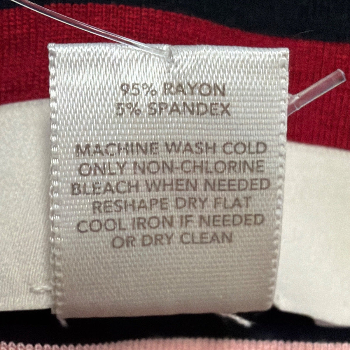 Loft Womens Multicolor Rayon Pencil Skirt Striped Stretch Size Small S New