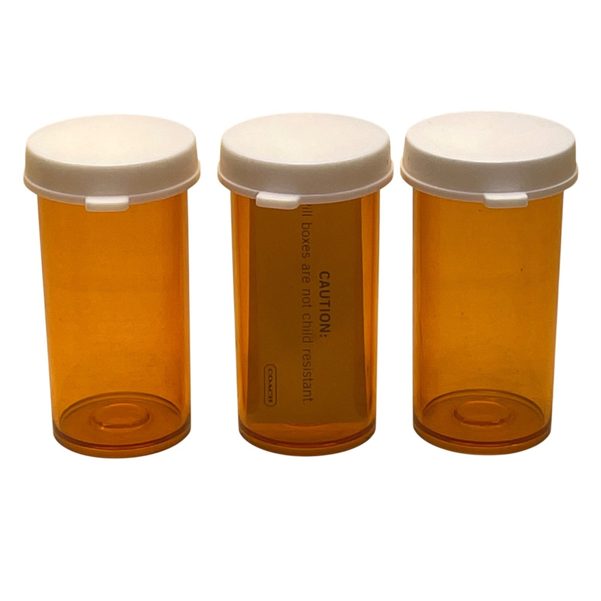 Coach Unisex Green Leather Zippered Pill Case Travel Organizer With Bottles