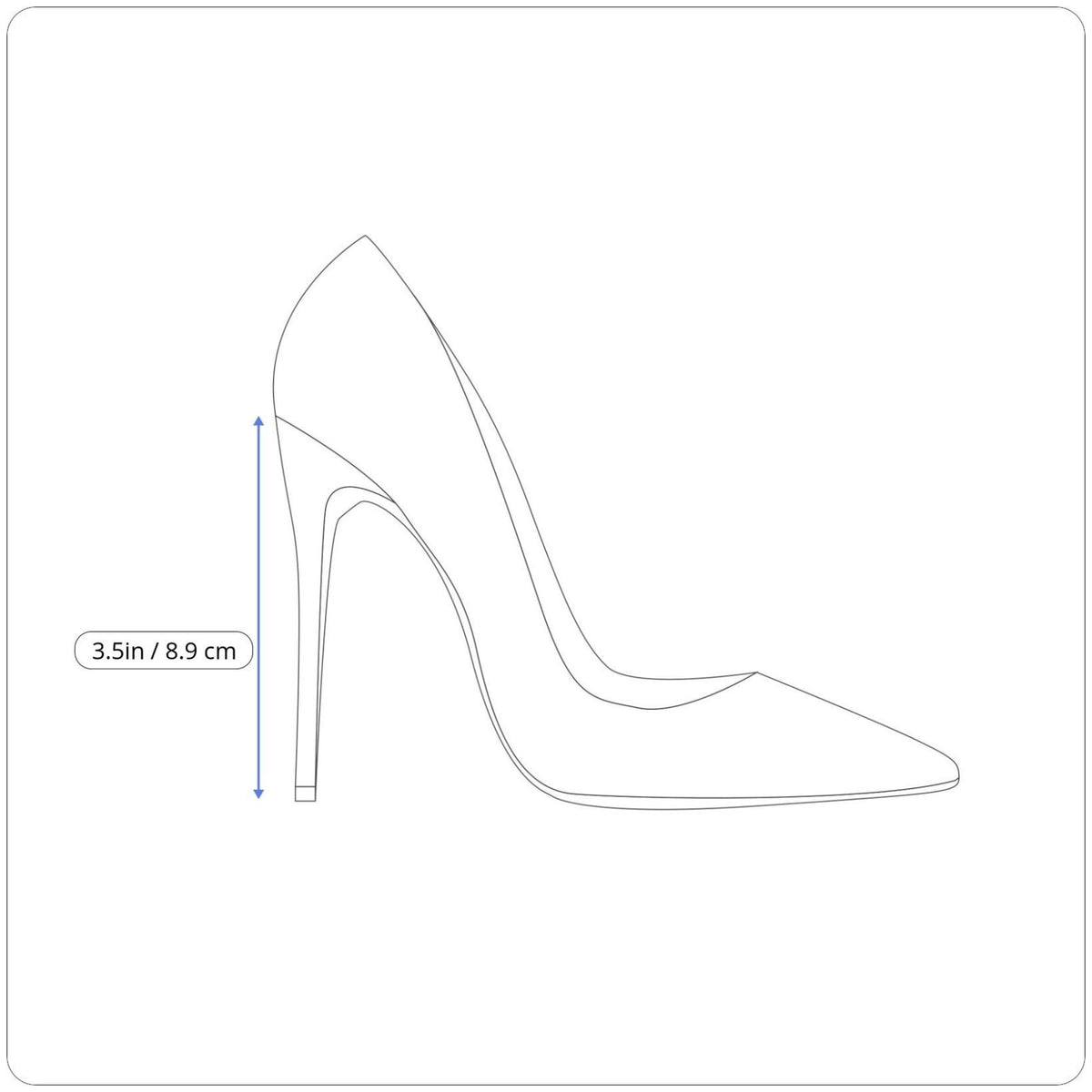 Stuart Weitzman Women’s Black Fabric Pointed Toe Era High Heels Size 9M