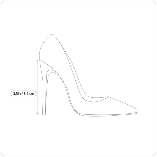 Stuart Weitzman Women’s Black Fabric Pointed Toe Era High Heels Size 9M