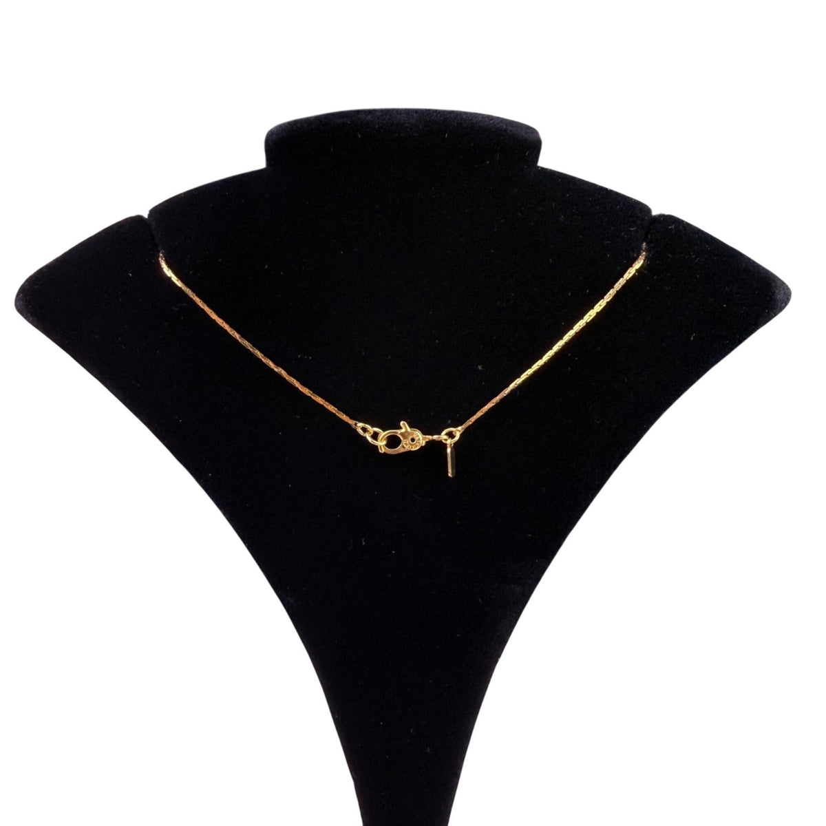 Monet Womens Gold Tone Metal Butterfly Pendant Necklace Elegant Jewelry