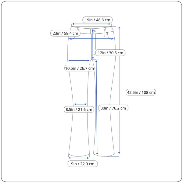 Lee Womens Bootcut Blue Jeans Mid Rise Stretch Denim Size 20WS  - New