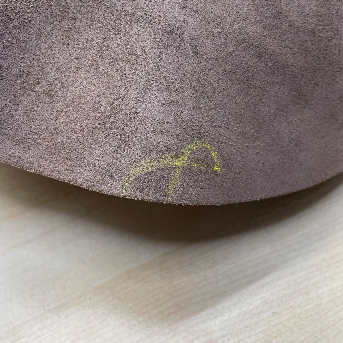 Vintage Western Style Suede Brown Leather Cowboy Hat With Braided Band