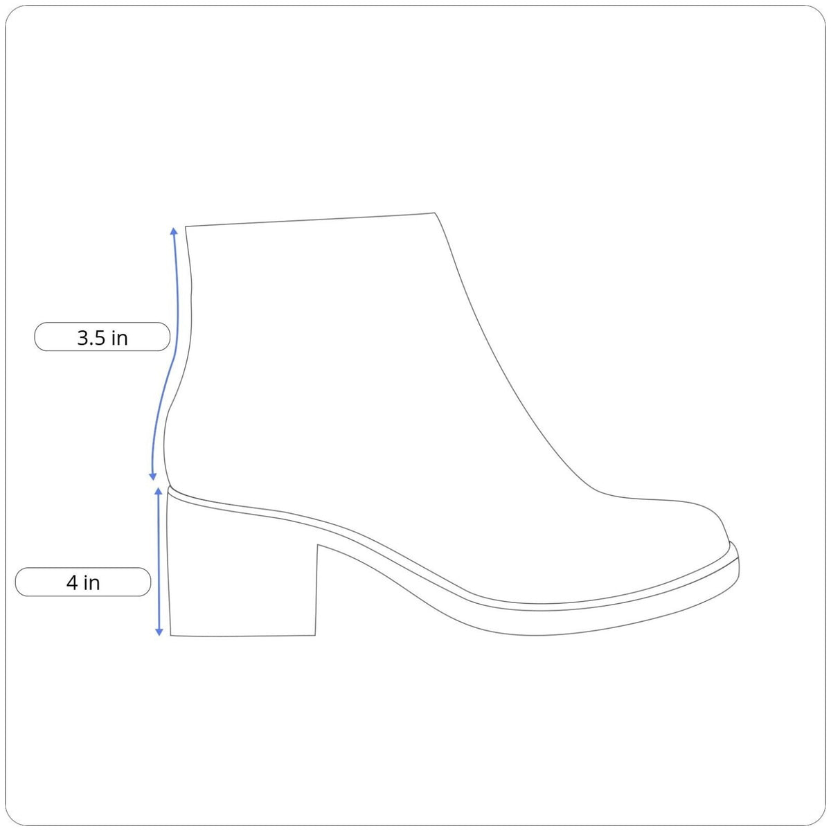 6 Street Wear Society Women's Black Synthetic Suede Heeled Booties Sz 6