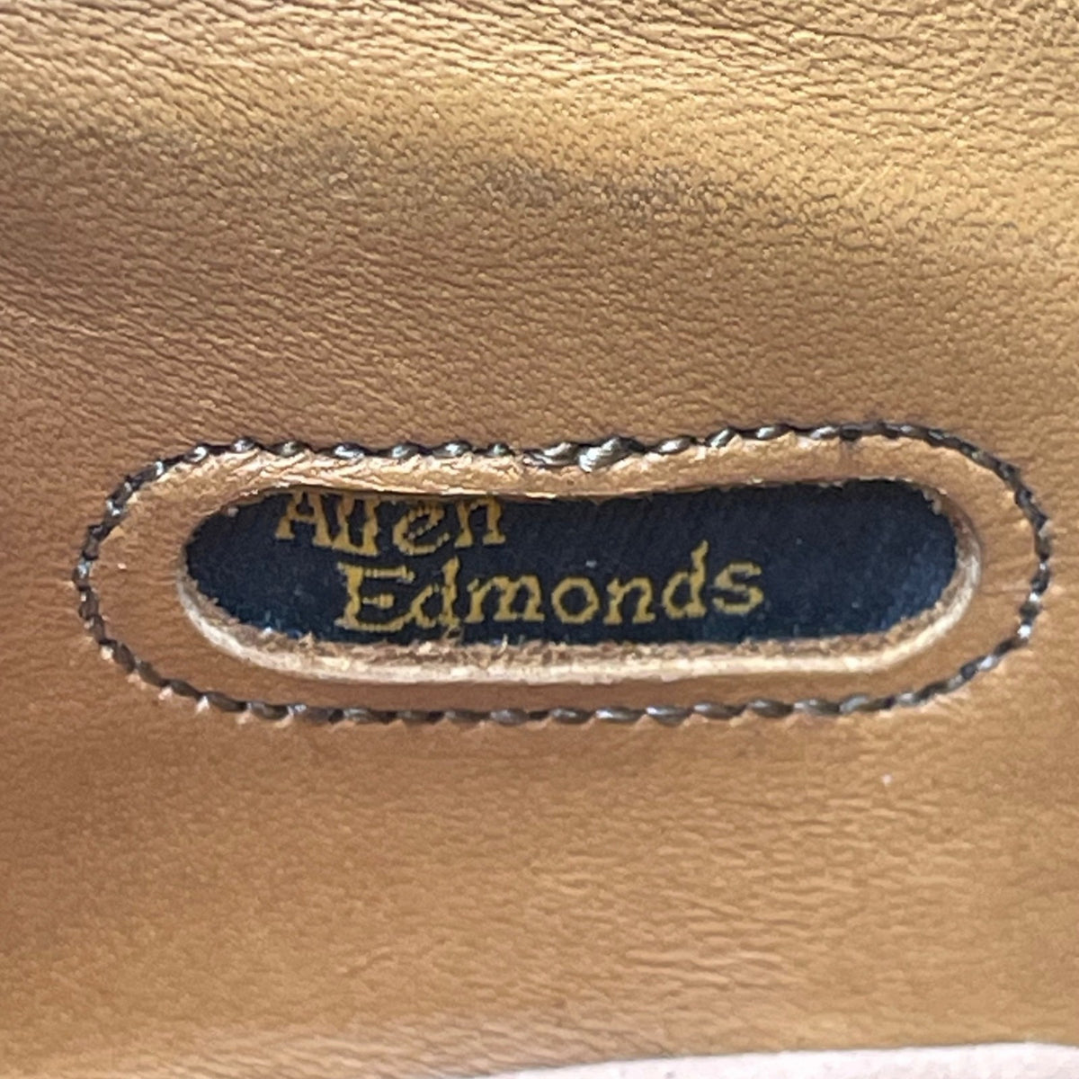 Allen Edmonds Men’s Brown Leather Classic Brogue Wingtip Dress Shoes Size 8.5c