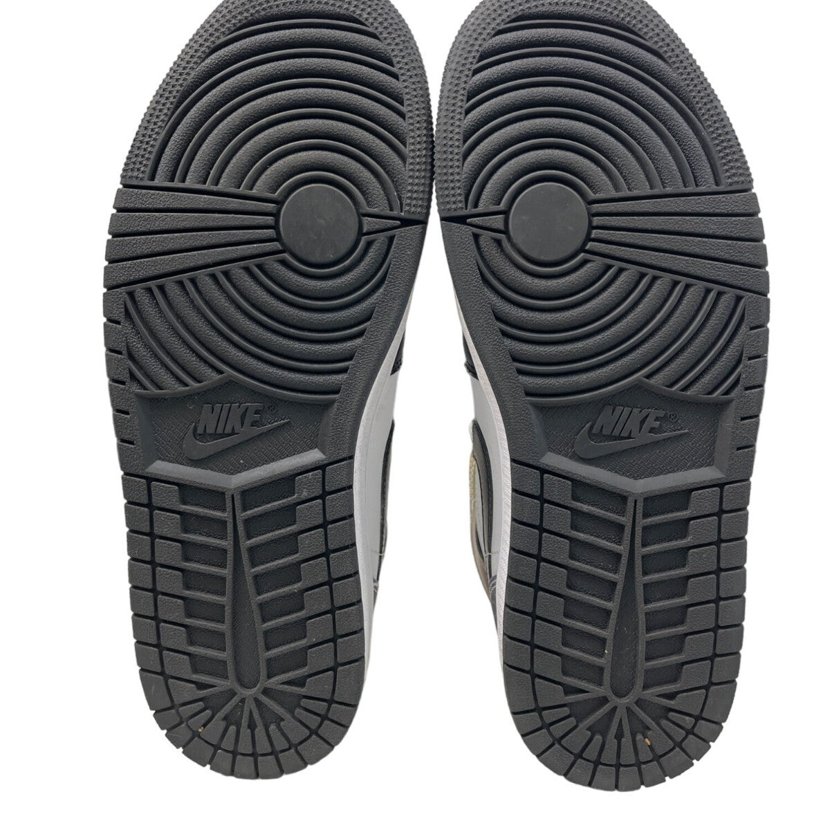 Nike Air Jordan 1 Mid Top Black and White Sz 8