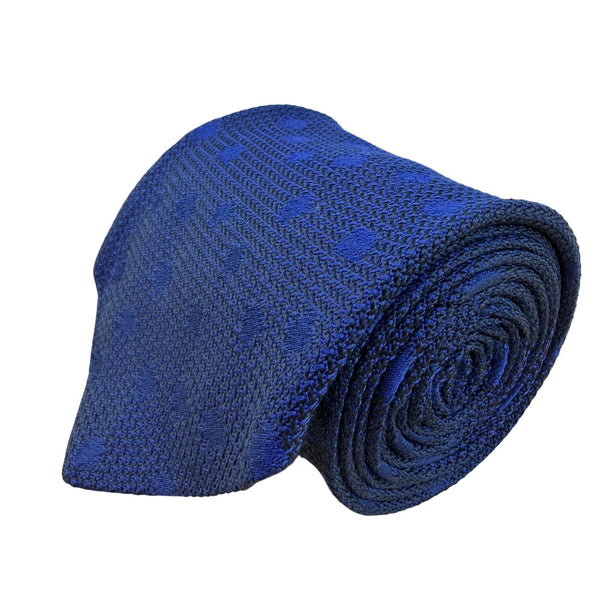 Robert Talbott Mens Navy Silk Polka Dot Necktie Classic Design 59"/3.25" Long Ti