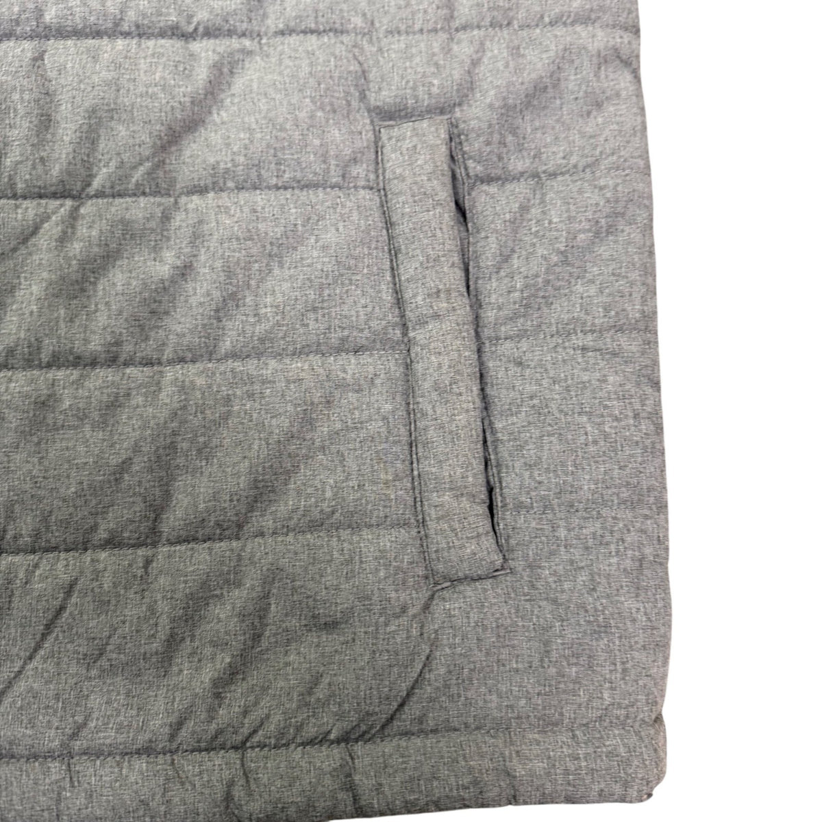 Sonoma Mens Gray Puffer Vest Full-Zip Lightweight Sleeveless Jacket Sz XXL - New