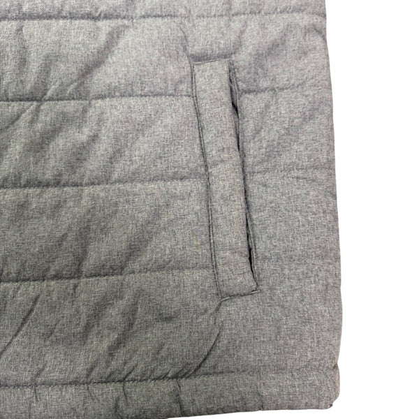 Sonoma Mens Gray Puffer Vest Full-Zip Lightweight Sleeveless Jacket Sz XXL - New