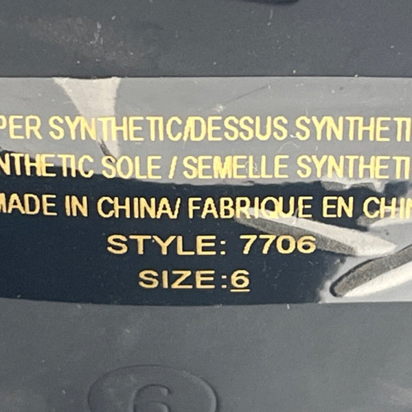 6 Street Wear Society Women's Black Synthetic Suede Heeled Booties Sz 6