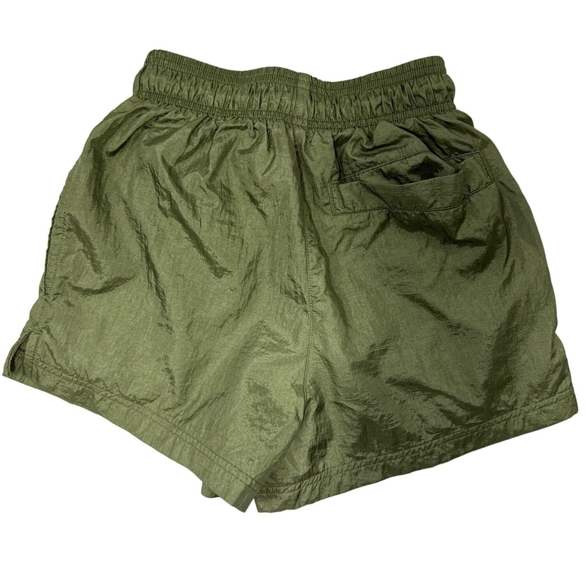 Champion Womens Shorts Olive Green Lightweight Elastic Waist Pocket Sz XS