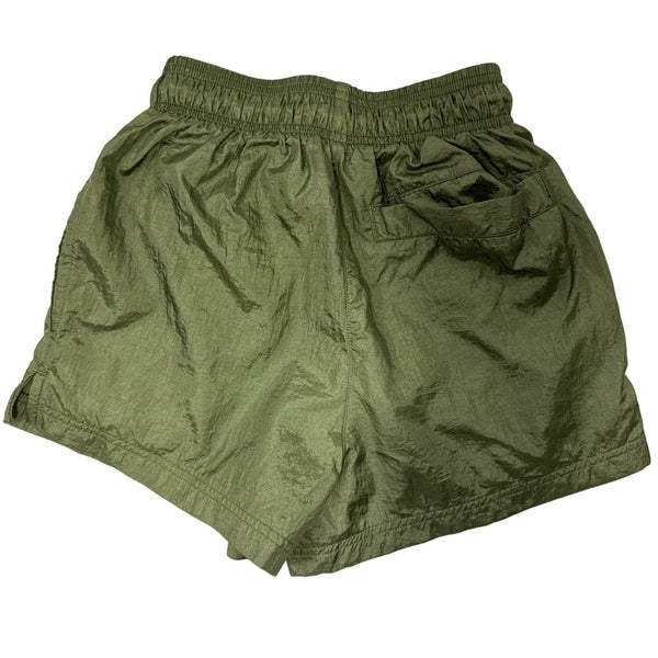 Champion Womens Shorts Olive Green Lightweight Elastic Waist Pocket Sz XS