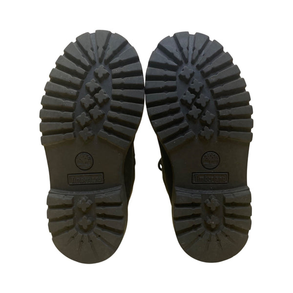 Timberland Kids Black Nubuck Primaloft Waterproof Premium Boots Size 9