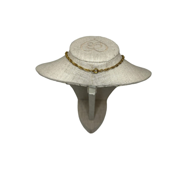 Vintage Designer Gold Tone Necklace