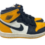 Nike Boys Air Jordan Yellow High Top Sneakers  Sz 12C