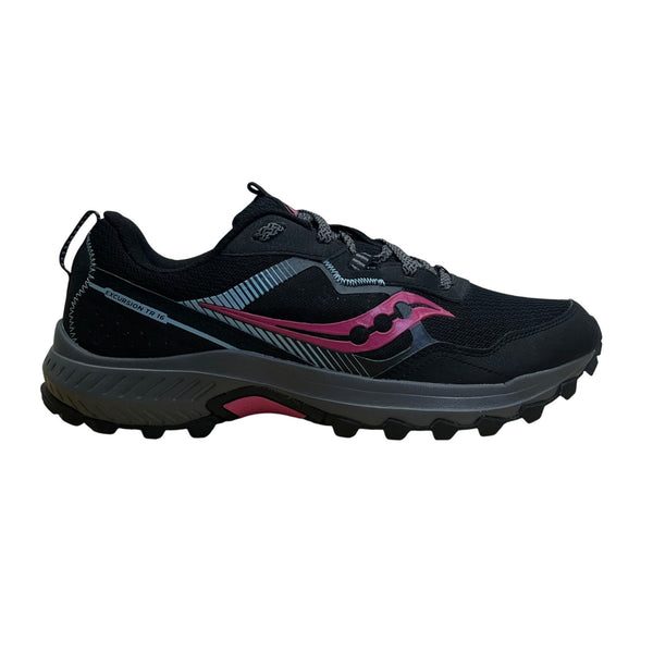 Saucony Women’s Black & Pink Excursion TR16 Trail Running Shoes Size 11