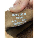 Sperry Mens Tan Leather Boat Shoes Size 10M Made In Indonesia