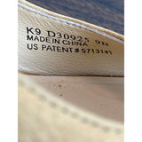 Cole Haan Air Jocelyn OT Wedge Peep Toe Shoes 9B Beige Suede & Cork Womens Shoes