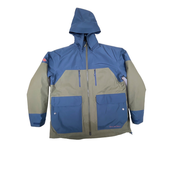 Territory Ahead Men's Blue Olive and Orange 3 in 1 Jacket Sz L