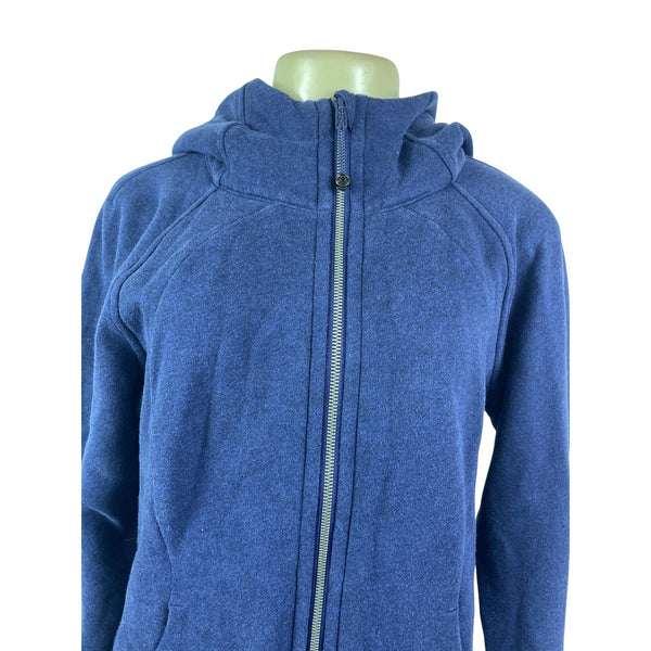 Lululemon Blue Full-Zip Hoodie With Pockets & Thumbholes Women’s