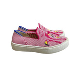 Rothys Toddler Girl’s Pink Flamingos Flat Shoes Sz 10