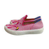 Rothys Toddler Girl’s Pink Flamingos Flat Shoes Sz 10
