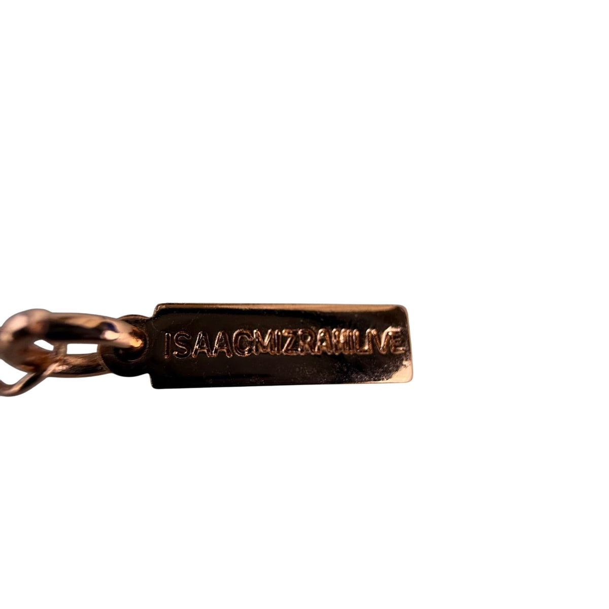 Isaac Mizrahi Live Women's Rose Gold Tone Chain Necklace With Interchangeable Pendants