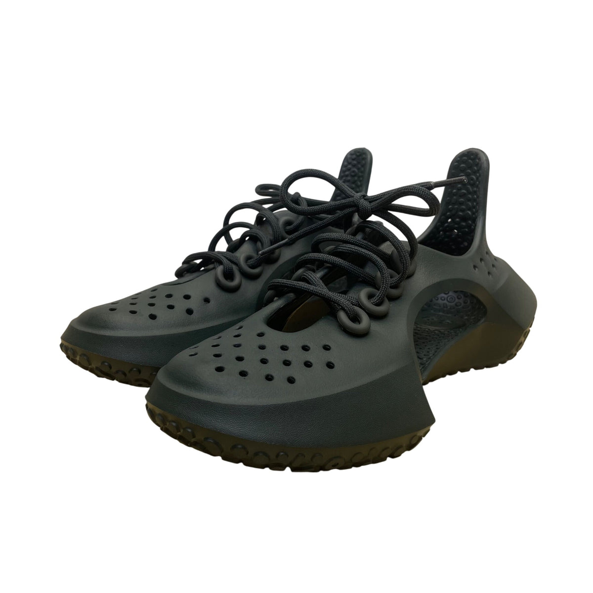 Allbirds Unisex Black Sugarcane EVA Lace-Up Sugar Rovers Sneakers Size W8/M6