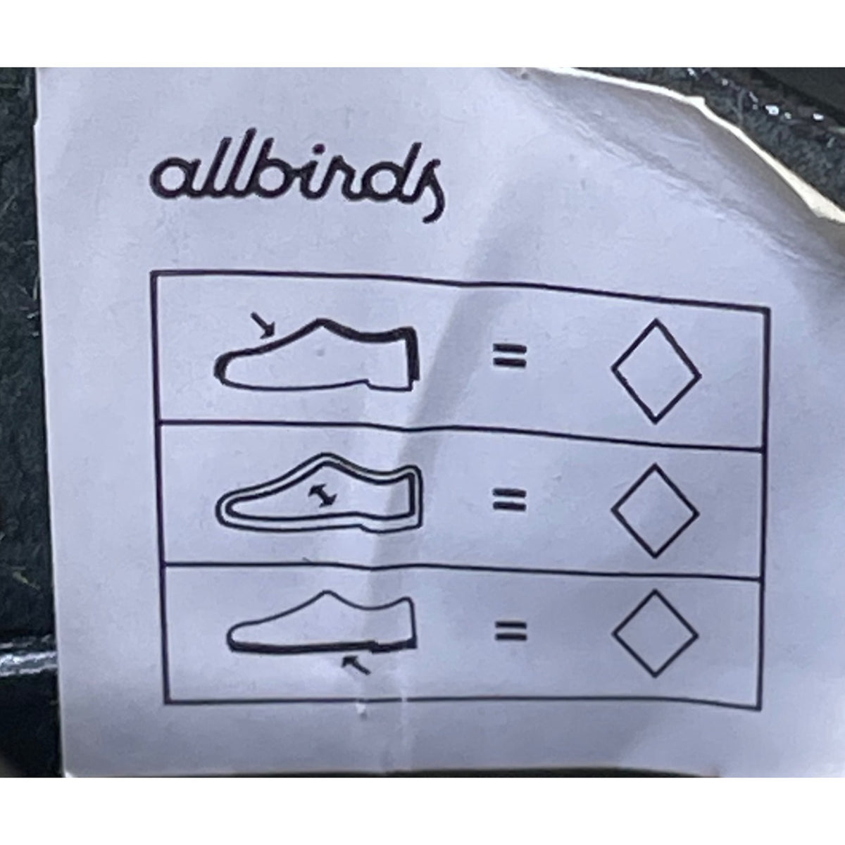 Allbirds Unisex Black Sugarcane EVA Lace-Up Sugar Rovers Sneakers Size W8/M6