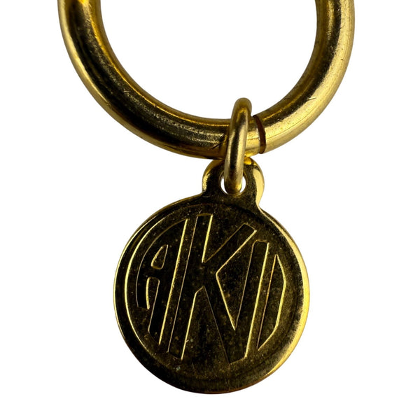 Vintage  Gold Tone Chunky Statement Necklace For Women