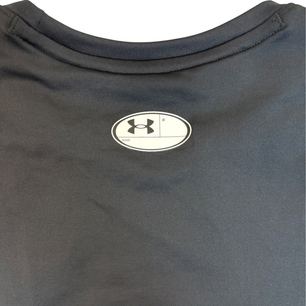 Under Armour Mens ColdGear Fitted Long Sleeve Crew Shirt Black  Sz  SM - New
