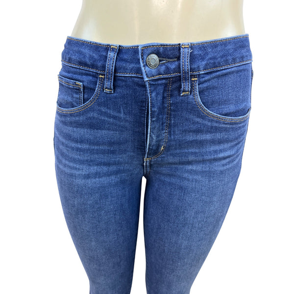 Gap Sky High Universal Jegging Denim Blue Womens Petite Stretch Jeans Size 2