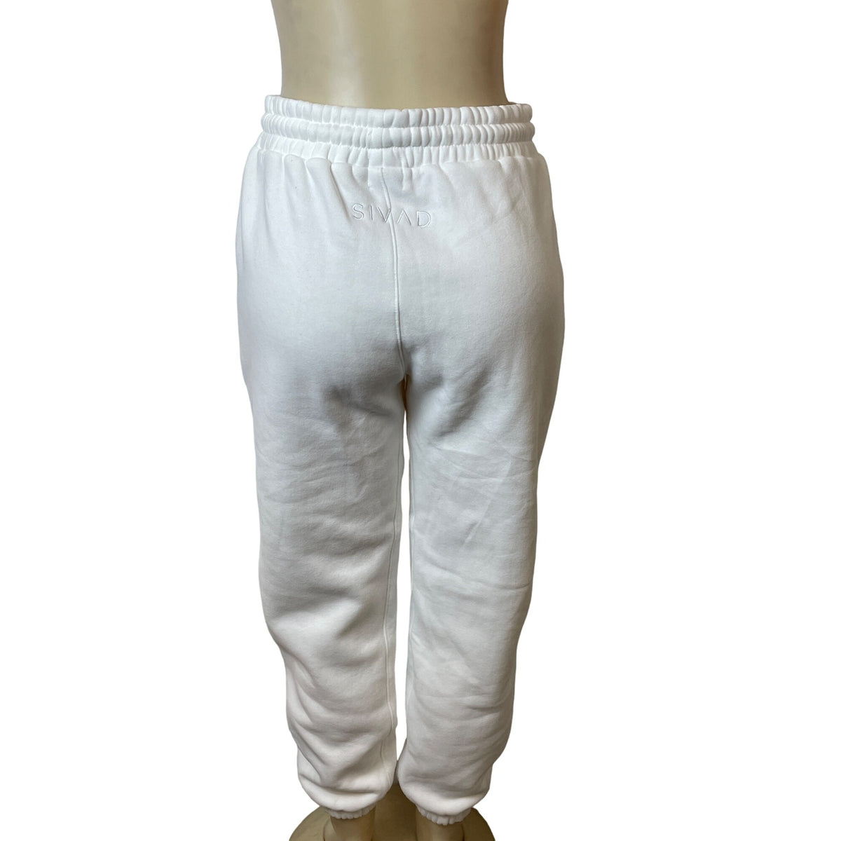 Sivad Women's White Sweatpants Sz L