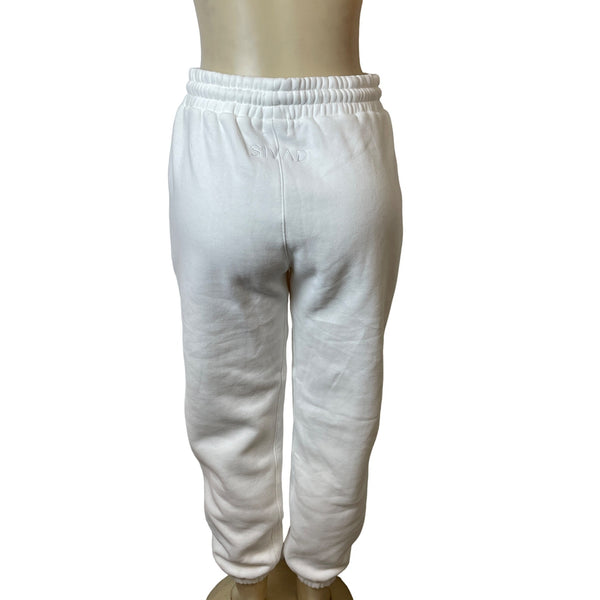 Sivad Women's White Sweatpants Sz L