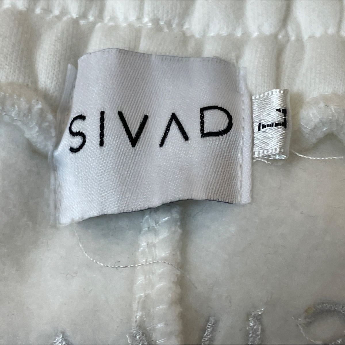 Sivad Women's White Sweatpants Sz L