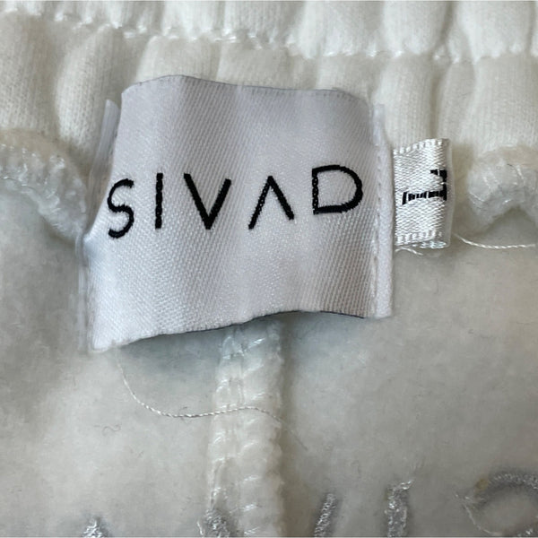 Sivad Women's White Sweatpants Sz L