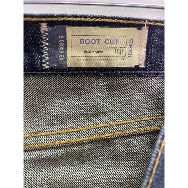 Gap Womens Boot Cut Stretch Jeans Size 6C Dark Wash Denim