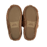 BP Women's Brown Faux Fur Slippers Sz 9-10 - NWOB