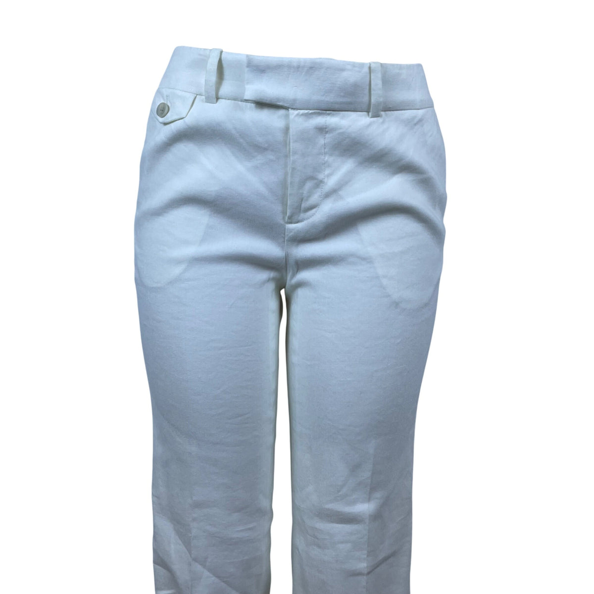 Club Monaco Women’s White Wide-Leg Pants Size 6 Soft Lightweight - New